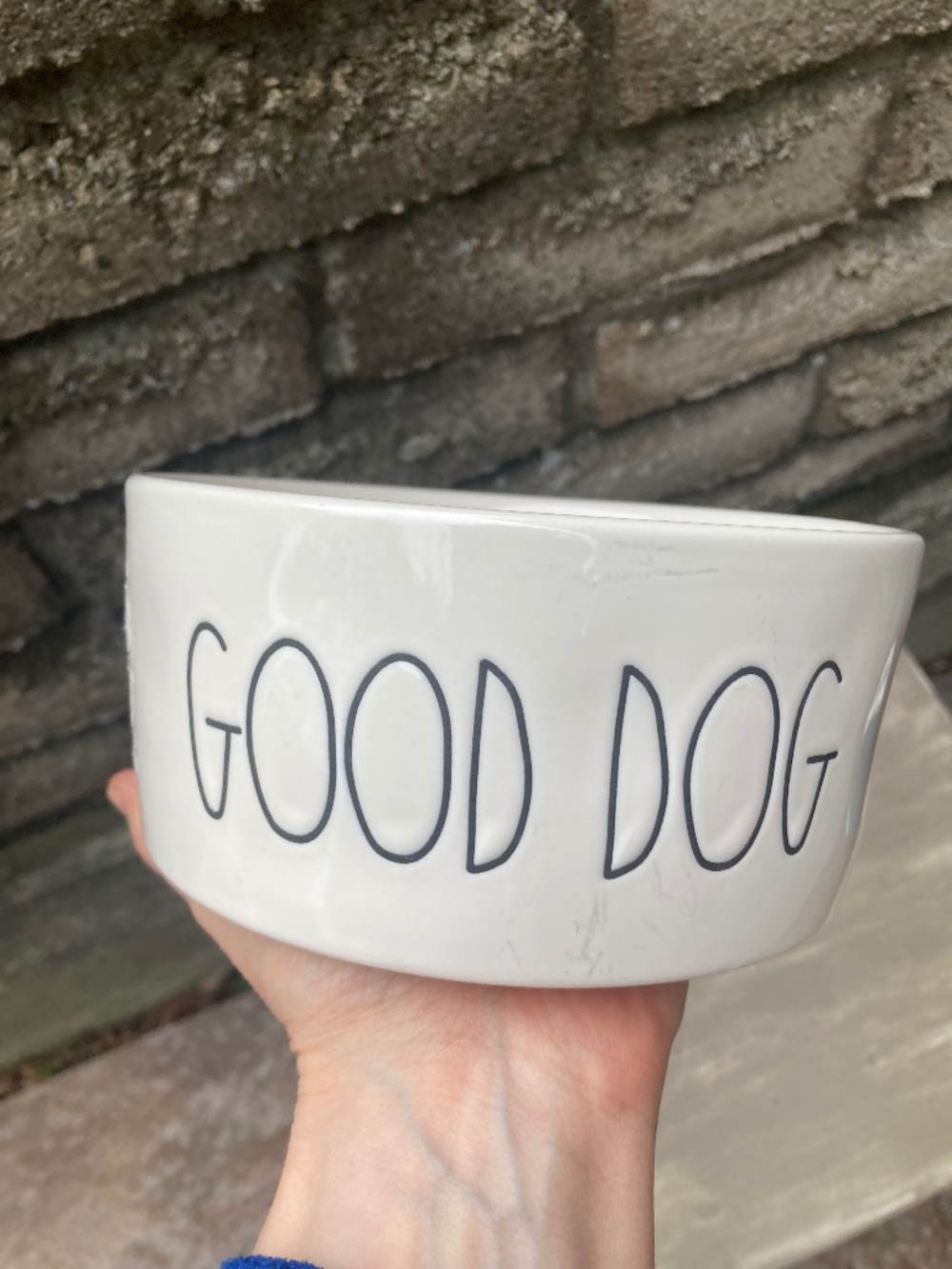 Rae Dunn GOOD DOG bowl #2